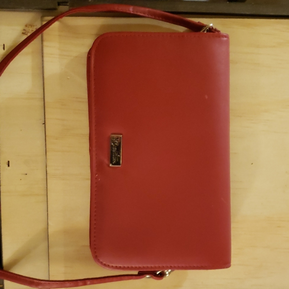 Buxton clutch purse with straps new